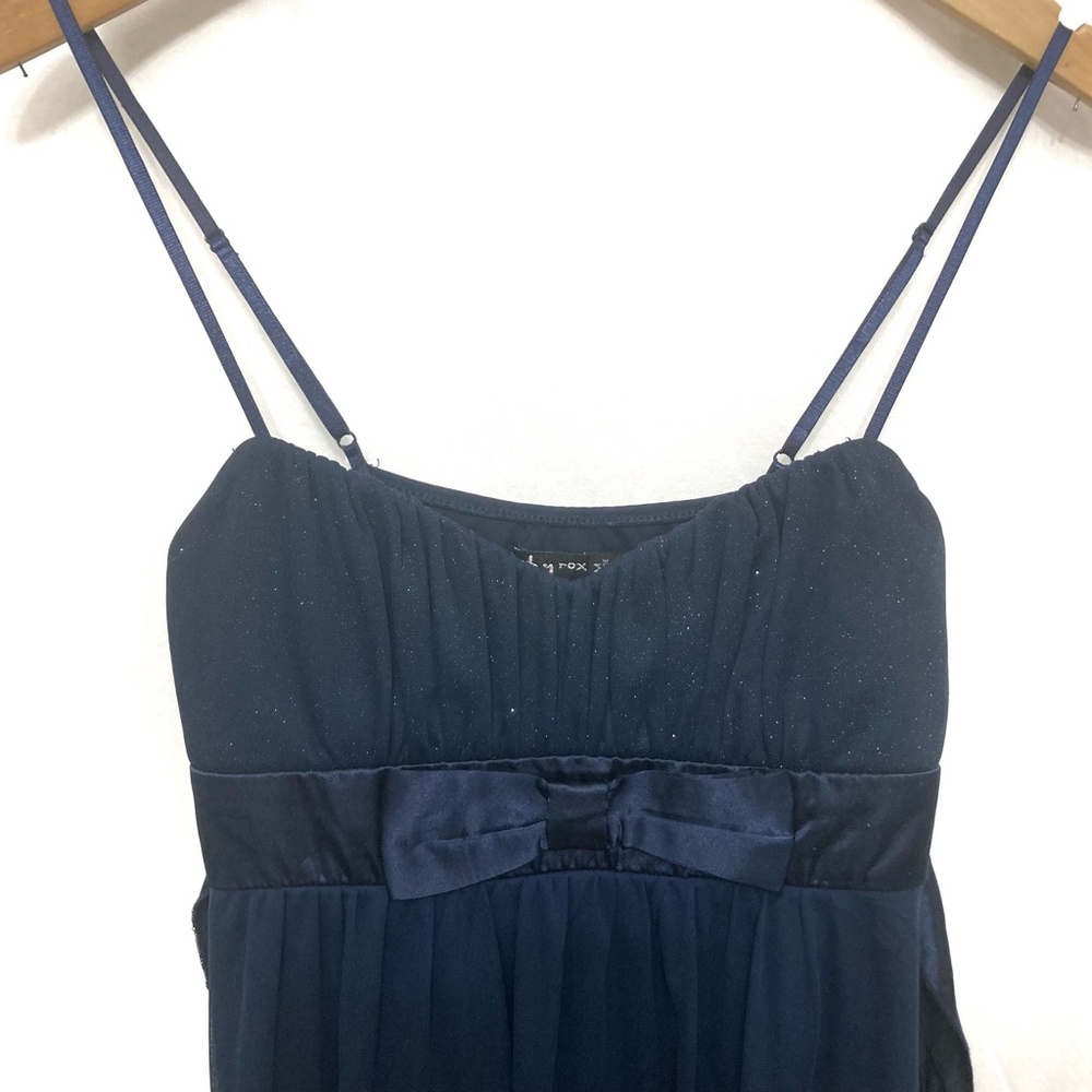 Ruby Rox Dark Blue Dress - Picture 2 of 5